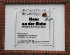 Haus an der Eiche - Das Firmenschild